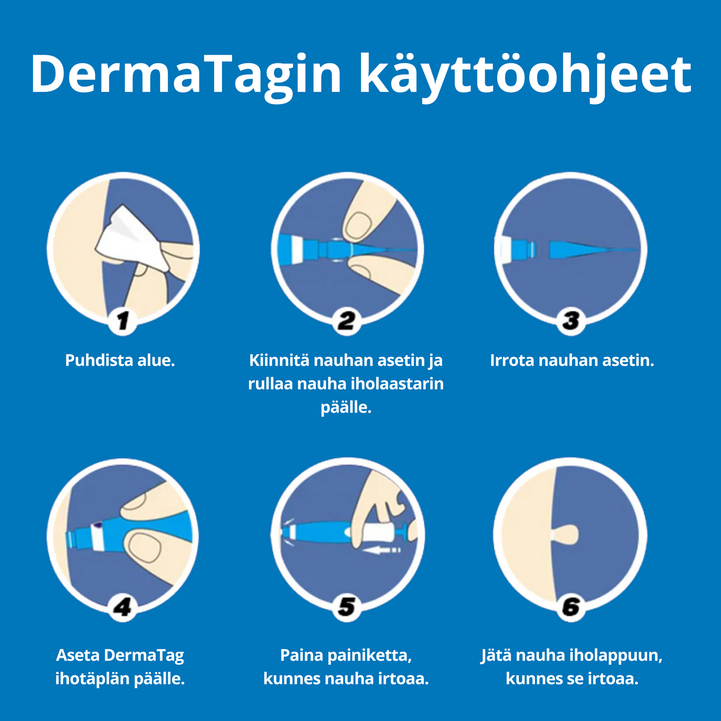 DermaTag™ – Kivuton iholäpän poisto